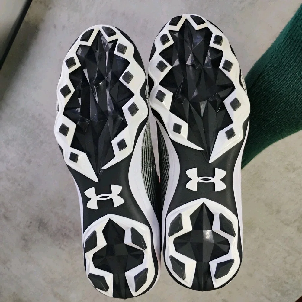 Under‎ Armour Men's Highlight Hammer MC 2.0 Cleats Size 9 Black Football NWOB